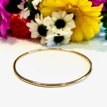 Load image into Gallery viewer, 14K Gold Bangle Bracelet - 3.25mm Thick