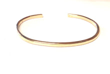 Load image into Gallery viewer, Gold Cuff Bracelet - Personalized - 10 Gauge