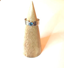 Load image into Gallery viewer, Natural Blue Topaz Ring Set
