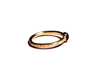 Load image into Gallery viewer, Citrine and Gold Solitaire Ring, Minimalist Gemstone Jewelry, Yellow Gem Ring, November Birthstone Ring, Slim Gold Band, Special Gift
