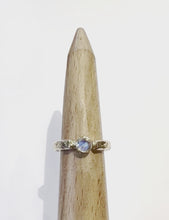 Load and play video in Gallery viewer, Gold Moonstone Solitaire Ring
