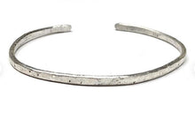 Load image into Gallery viewer, Sterling Silver Matt Cuff Bracelet - 10 Gauge
