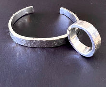 Load image into Gallery viewer, Extra Thick Sterling Silver Cuff Bracelet - 9x3mm

