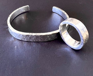Extra Thick Sterling Silver Cuff Bracelet - 9x3mm