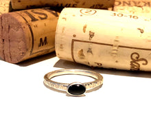 Load image into Gallery viewer, Onyx Stacking Ring Set
