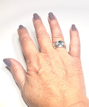Load image into Gallery viewer, Natural London Blue Topaz Ring Set
