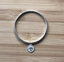 Load image into Gallery viewer, Charming Sterling Silver Bangle Bracelet
