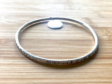 Load image into Gallery viewer, Charming Sterling Silver Bangle Bracelet
