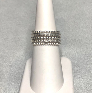 Sterling Silver Stacking Ring Set