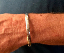 Load image into Gallery viewer, Heavy Solid Sterling Silver Cuff Bracelet - 6mm Wide
