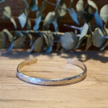 Load image into Gallery viewer, Heavy Solid Sterling Silver Cuff Bracelet - 6mm Wide

