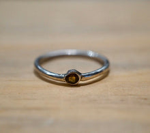 Load image into Gallery viewer, Genuine Gemstone Solitaire Ring - Pick your Gemstone
