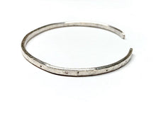 Load image into Gallery viewer, Sterling Silver Matt Cuff Bracelet - 10 Gauge
