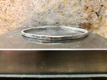 Load image into Gallery viewer, Matte Textured Sterling Silver Cuff Bracelet

