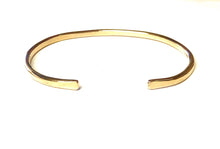 Load image into Gallery viewer, Gold Cuff Bracelet - Personalized - 10 Gauge
