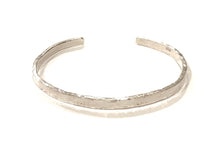 Load image into Gallery viewer, Hand Forged Sterling Silver Cuff Bracelet - 4.2mm
