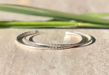 Load image into Gallery viewer, Textured Sterling Silver Bracelet Set
