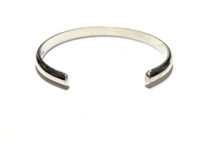 Thick Solid Sterling Silver Cuff Bracelet - 5.2mm