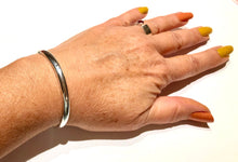 Load image into Gallery viewer, Thick Solid Sterling Silver Cuff Bracelet - 5.2mm
