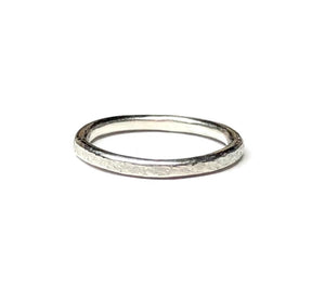 Sterling Silver Ring, Textured