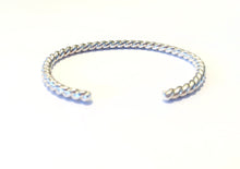 Load image into Gallery viewer, Heavy Sterling Silver Twisted Cuff Bracelet - 4.1mm Wide

