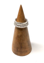 Load image into Gallery viewer, Sterling Silver Ring - Beaded Style
