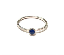 Load image into Gallery viewer, Natural Gemstone and Sterling Ring - Pick your Gemstone
