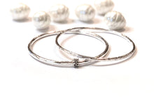 Load image into Gallery viewer, Stacking Sterling Silver Bangle Set

