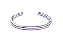 Load image into Gallery viewer, Heavy Solid Sterling Silver Cuff-  5mm Thick
