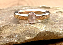 Load image into Gallery viewer, Gold and Genuine Moonstone Ring Set
