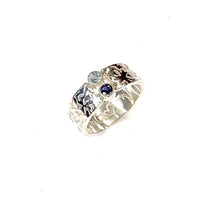 Load image into Gallery viewer, Too Blue - Sapphire and Aquamarine Ring
