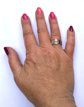 Load image into Gallery viewer, Genuine White Topaz Ring
