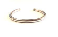 Load image into Gallery viewer, Heavy Solid Sterling Silver Cuff-  5mm Thick
