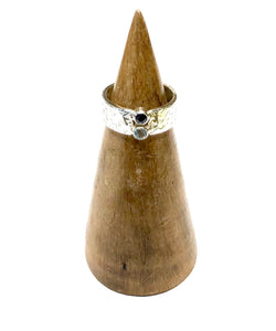Too Blue - Sapphire and Aquamarine Ring
