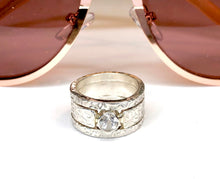 Load image into Gallery viewer, Natural Topaz Ring Set
