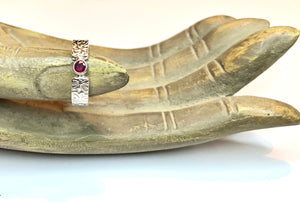 Genuine Ruby Family Ring