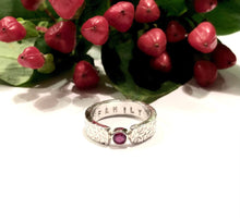Load image into Gallery viewer, Genuine Ruby Family Ring

