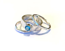 Load image into Gallery viewer, Natural Blue Topaz Ring
