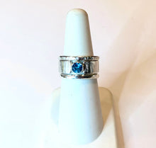 Load image into Gallery viewer, Natural Blue Topaz Ring
