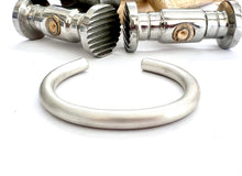 Load image into Gallery viewer, Heaviest Gauge Silver Cuff Bracelet - Matte - 6.55mm Thick
