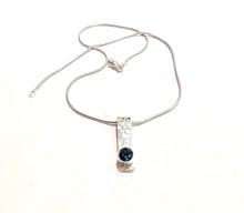 Load image into Gallery viewer, Natural London Blue Topaz Necklace
