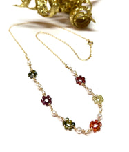 Load image into Gallery viewer, Floral Necklace
