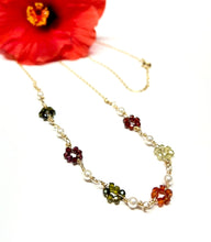 Load image into Gallery viewer, Floral Necklace
