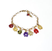 Load image into Gallery viewer, Springtime Floral Bracelet
