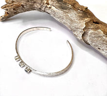 Load image into Gallery viewer, Sapphire, Topaz and Peridot Sterling Silver Cuff Bracelet

