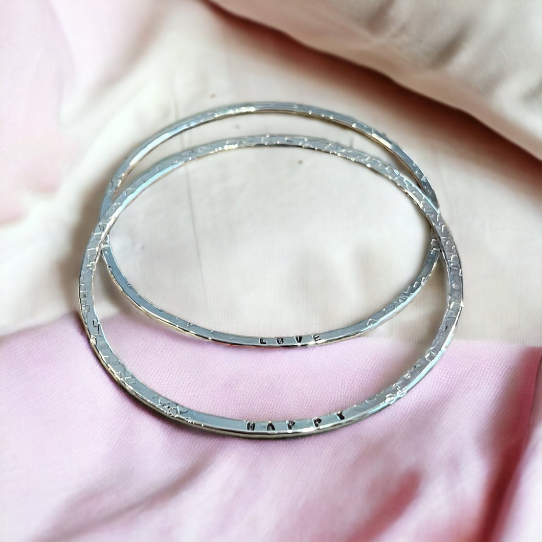 Inspirational Bangle Bracelet - Sisters